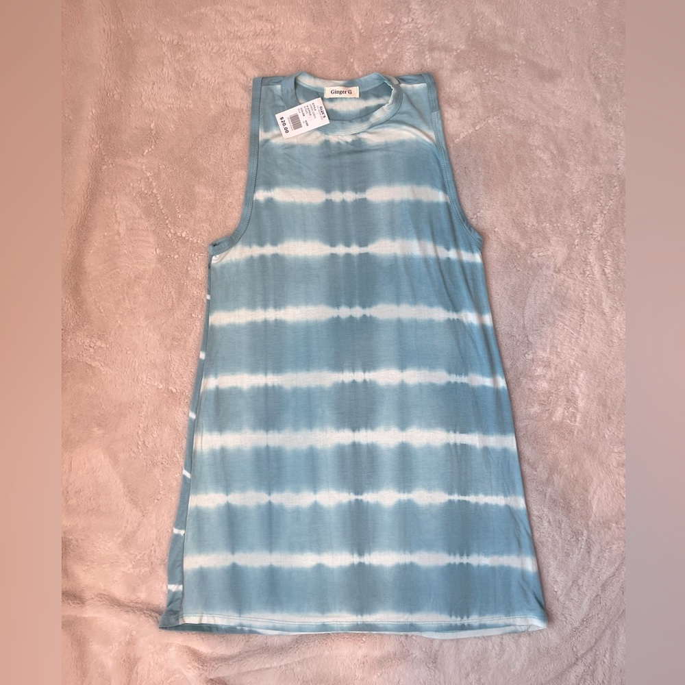 NWT Tie Dye Sleeveless Dress in Women Size Medium